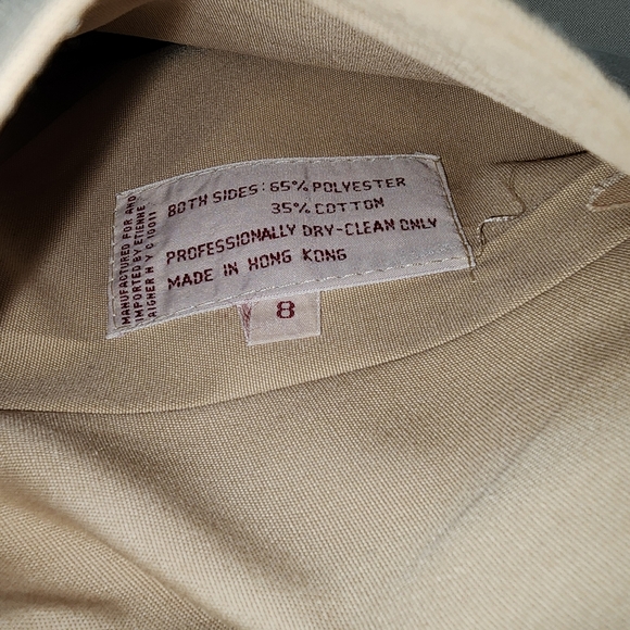 Etienne Aigner reversible coat size 8 - Picture 7 of 9